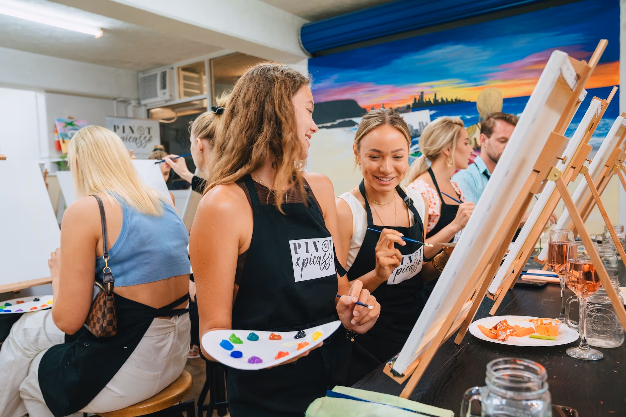 the Best Paint and Sip Class